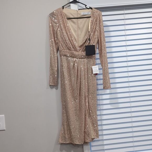 Mac Duggal Dresses & Skirts - Ieena long sleeve dress by Mac Duggal size 2 m129